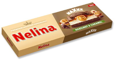 NELINA MAXXX 305g karamel/oriešky čokoláda(exp.07/05/24)