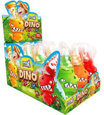 DINO DIPPER 50g hračka s cukríkmi (Balenie:12ks 1ks=0,79eur)