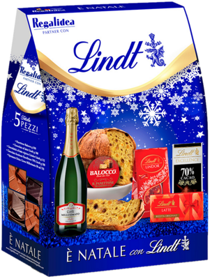 REGALIDEA LINDT BLUE darčekový box 