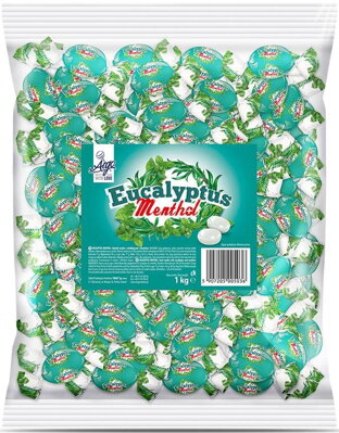 AGRO EUCALYPTUS MENTHOL 1kg mätové cukríky