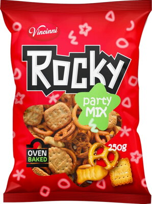 ROCKY PARTY MIX 250g slané krekry