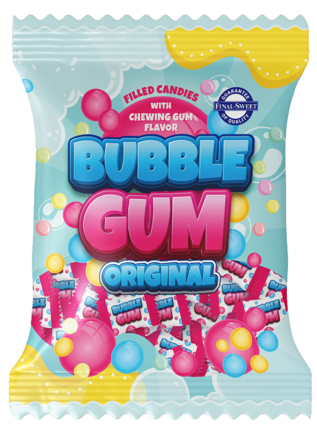 BUBBLE GUM ORIGINAL 65g žuvačkové cukríky