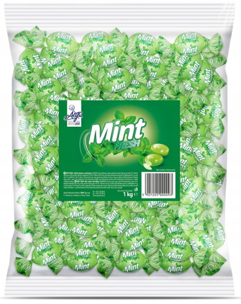 AGRO MINT FRESH 1kg mentolové cukríky