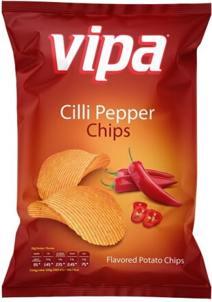 VIPA CILLI PEPPER 75g pálivé chipsy