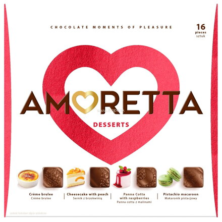 AMORETTA DESSERTS 106g dezert mix