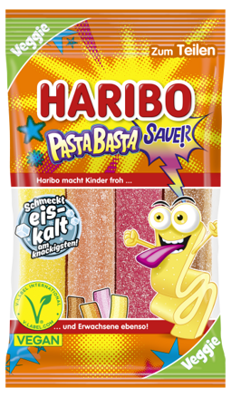 HARIBO PASTA BASTA 160g želé pasky