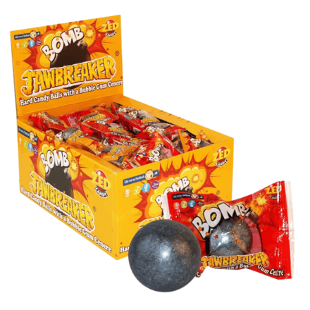 JAWBAREAKER BOMB 13g cukrík/žuvačka (Balenie:90ks 1ks=0,15eur) JAWBAREAKER BOMB 13g cukrík/žuvačka (Balenie:90ks 1ks=0,15eur)