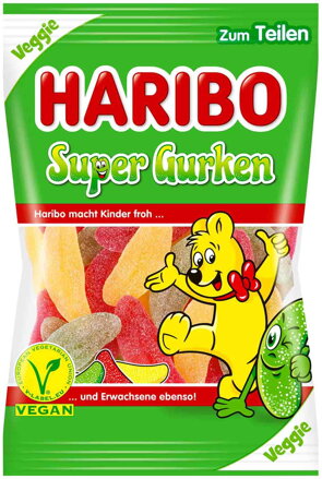 HARIBO SUPER GURKEN 175g želé cukríky HARIBO SUPER GURKEN 175g želé cukríky