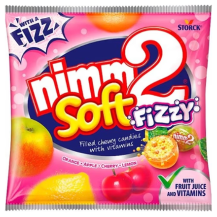 NIMM2 SOFT FIZZY 90g šumivé cukríky NIMM2 SOFT FIZZY 90g šumivé cukríky