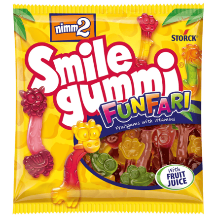 NIMM2 FUNFARI 90g želé cukríky NIMM2 FUNFARI 90g želé cukríky