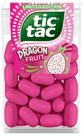 TIC TAC DRAGON 18g ovocné cukríky  TIC TAC DRAGON 18g ovocné cukríky